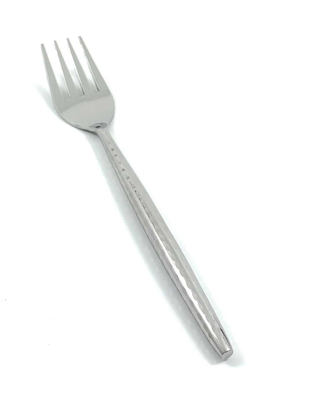Hammered Silver — Stainless Flatware, Set of 20