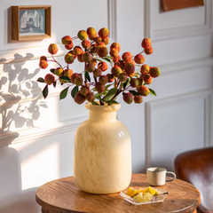 Slow Bloom — Hand-Blown Frosted Glass Vase