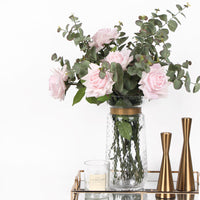 Always in Bloom — Real-Touch Roses & Eucalyptus