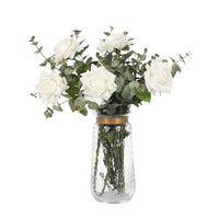 Always in Bloom — Real-Touch Roses & Eucalyptus