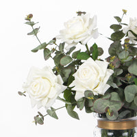Always in Bloom — Real-Touch Roses & Eucalyptus