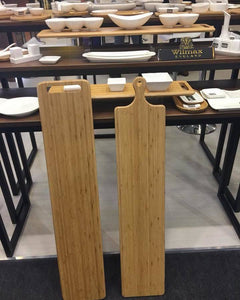 The Long Board — Bamboo Serving Plank with Handle