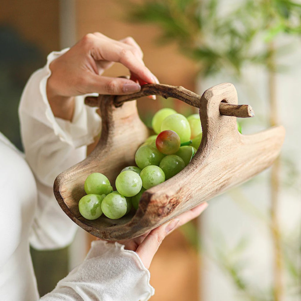 Harvest Tray — Hand-Finished Paulownia Wood Platter