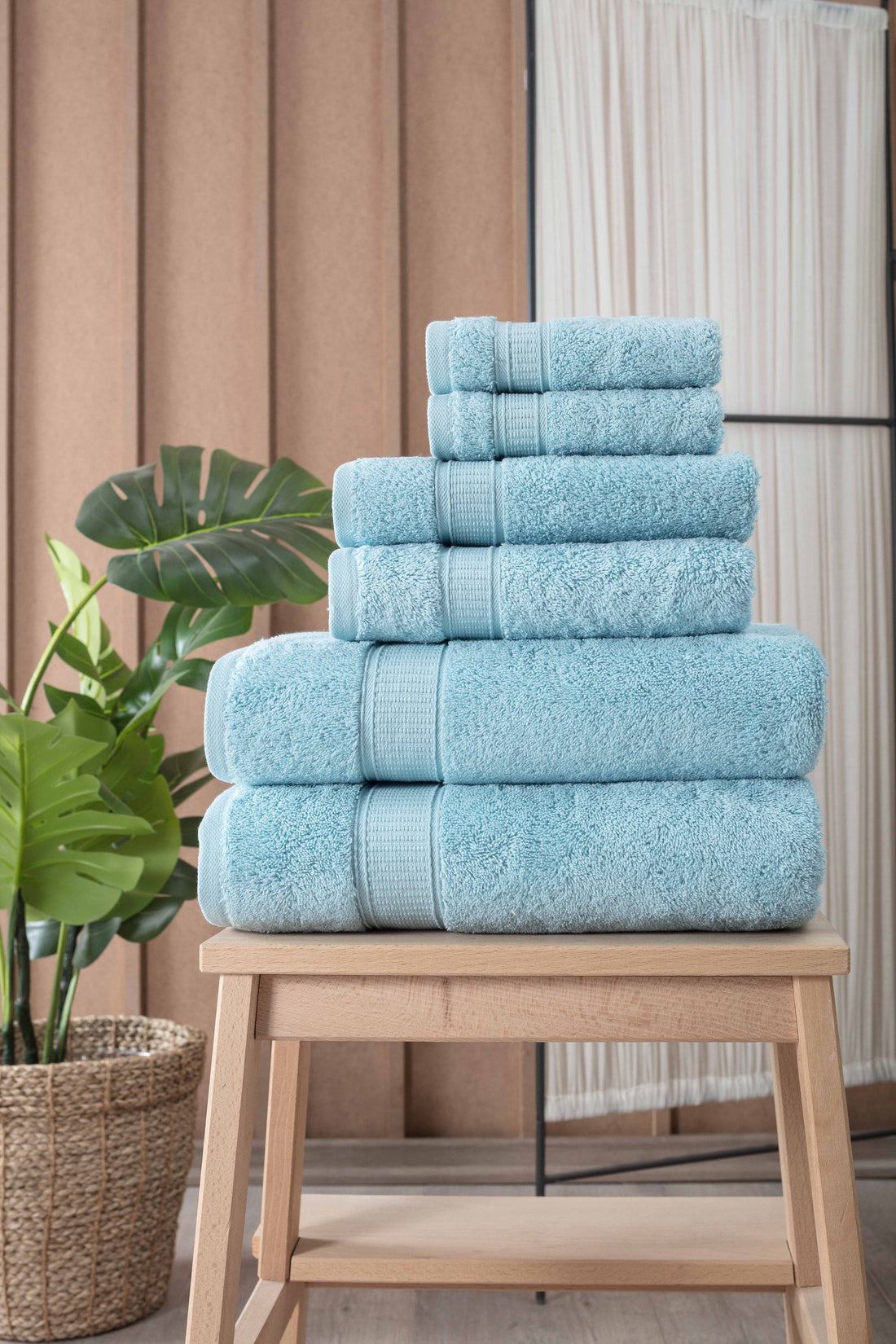 Hammam Set — Turkish Cotton 6-Piece Bath Towels
