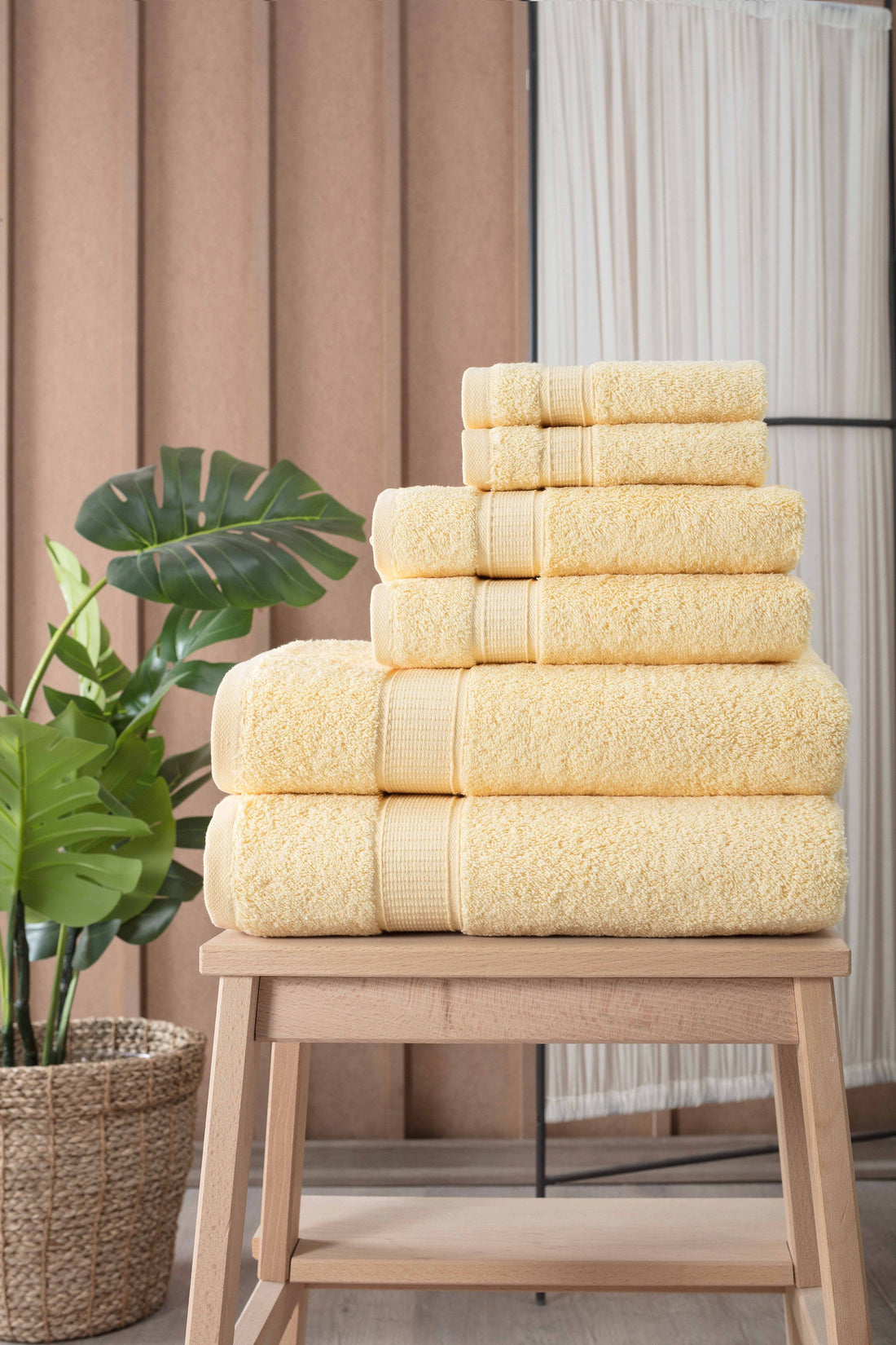 Hammam Set — Turkish Cotton 6-Piece Bath Towels