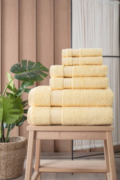 Hammam Set — Turkish Cotton 6-Piece Bath Towels