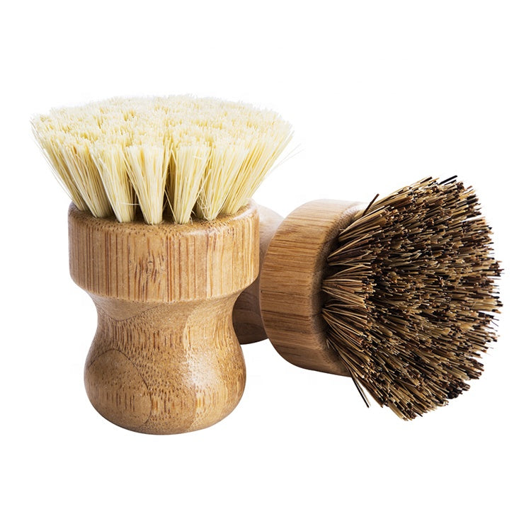 Daily Brush — Bamboo & Sisal Dish Scrubber
