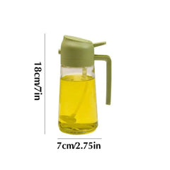 Everyday Cruet — Glass Oil Spray & Pour Bottle