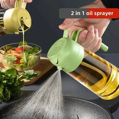 Everyday Cruet — Glass Oil Spray & Pour Bottle