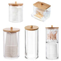 Counter Jar — Lidded Acrylic Bathroom Storage