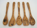 Slow Kitchen — Hand-Carved Olive Wood Server Set