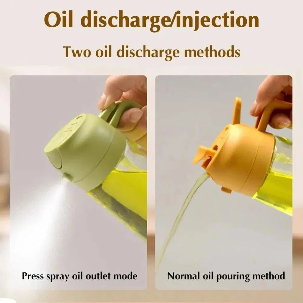 Everyday Cruet — Glass Oil Spray & Pour Bottle