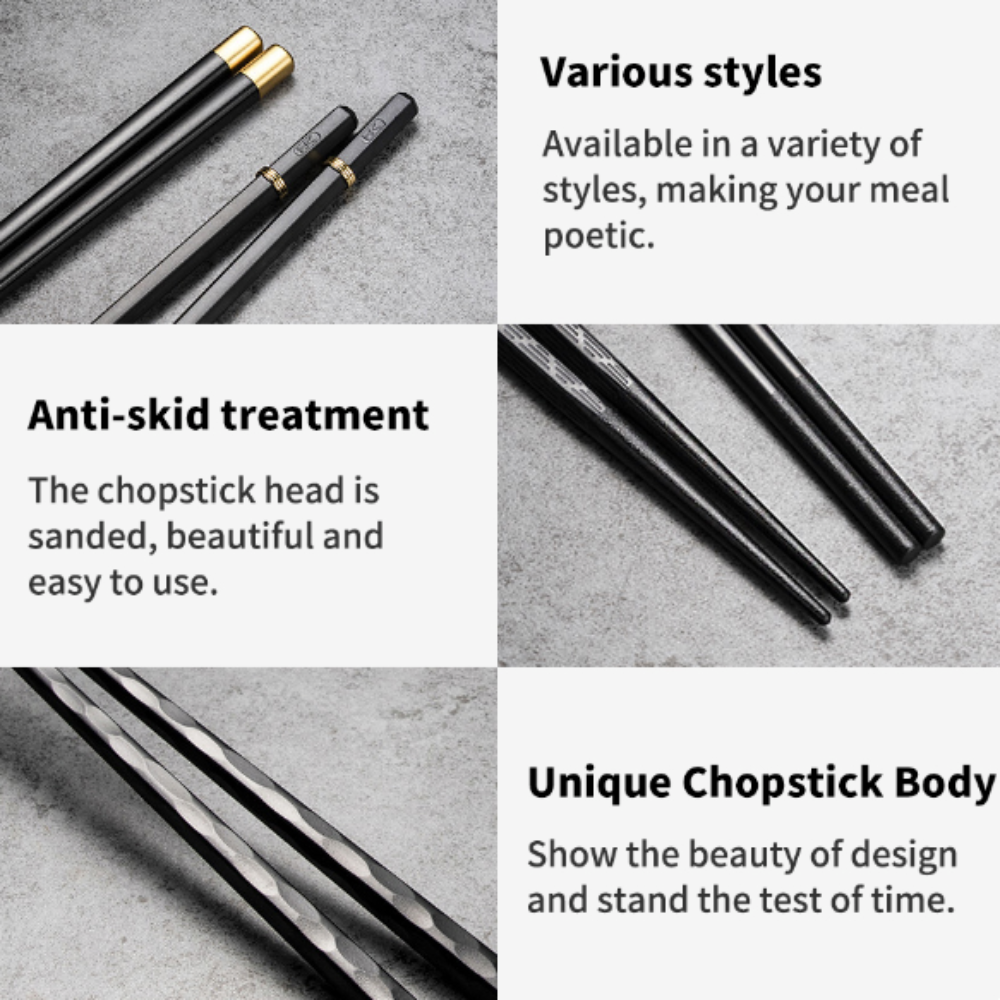 Everyday Set — Reusable Chopsticks for the Whole Table