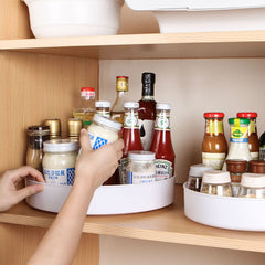 The Spin Rack — Rotating Spice & Sauce Organizer