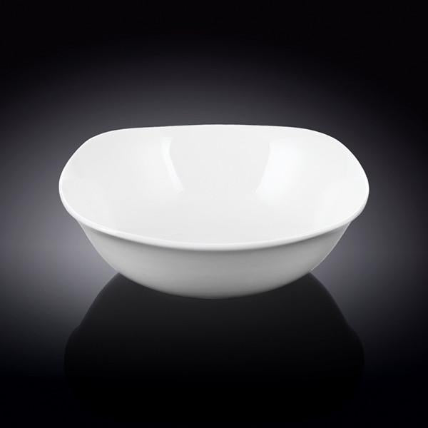 Everyday Bowl — Rolled-Rim White Porcelain
