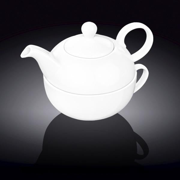Slow Brew — Stacking Porcelain Teapot & Cup Set