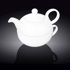 Slow Brew — Stacking Porcelain Teapot & Cup Set