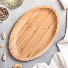 Gather Board — Oval Bamboo Serving Platter
