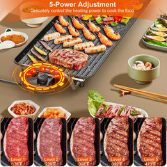 Table Grill — Electric Griddle for Indoor & Outdoor Cooking
