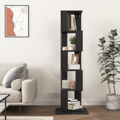 Turn & Show — 360° Rotating 5-Tier Bookshelf
