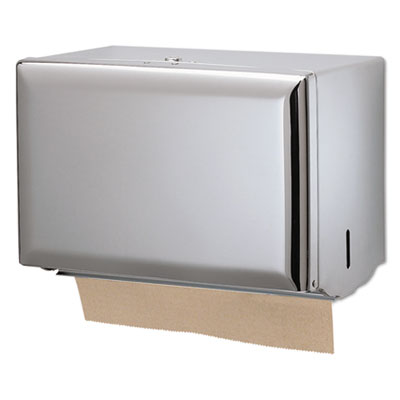 Daily Ritual — Chrome Singlefold Towel Dispenser