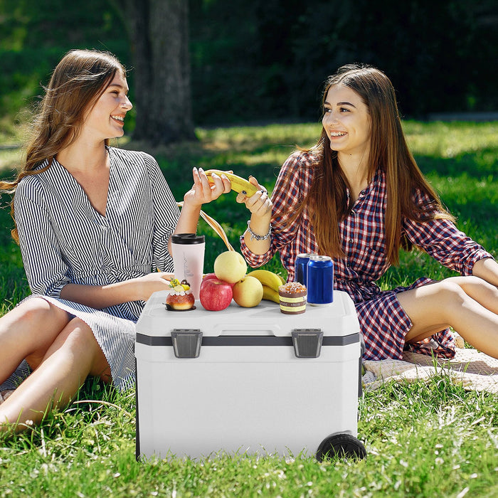 The Roll-Along — 45 QT Insulated Wheeled Cooler