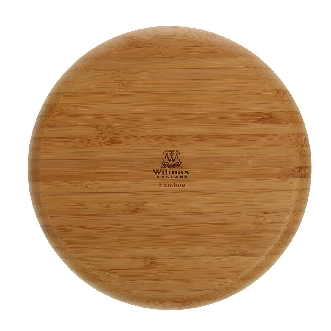 Salt Board — Round Bamboo Serving Plate, 9"