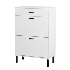 Threshold — Slim Shoe Cabinet with Flip Drawers