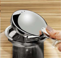 Slow Pour — Borosilicate Glass Teapot with Infuser
