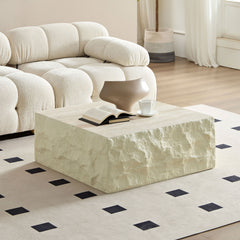 Stone Study — Sculpted Fiberglass Coffee Table