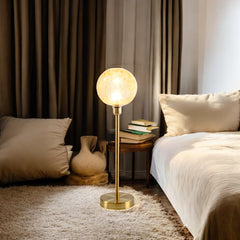 Soft Glow — Mouth-Blown Glass Floor Lamp