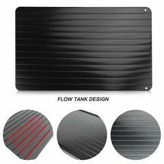 Quick Thaw — Aluminum Defrosting Tray for the Kitchen