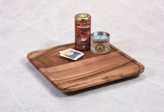 Gather Square — Acacia Wood Lazy Susan, 14"