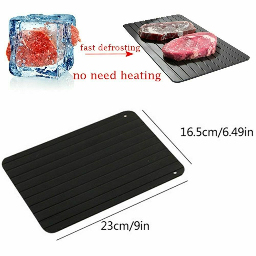 Quick Thaw — Aluminum Defrosting Tray for the Kitchen