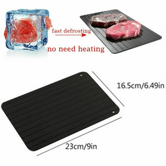 Quick Thaw — Aluminum Defrosting Tray for the Kitchen