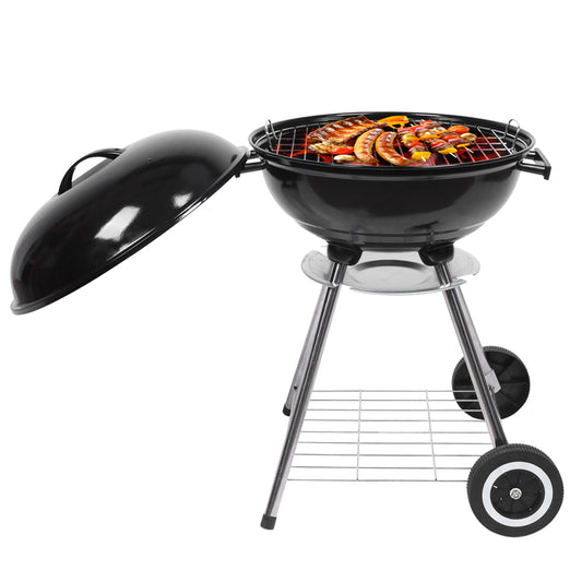 Apple Kettle Grill — 18" Charcoal BBQ for Backyard Cookouts