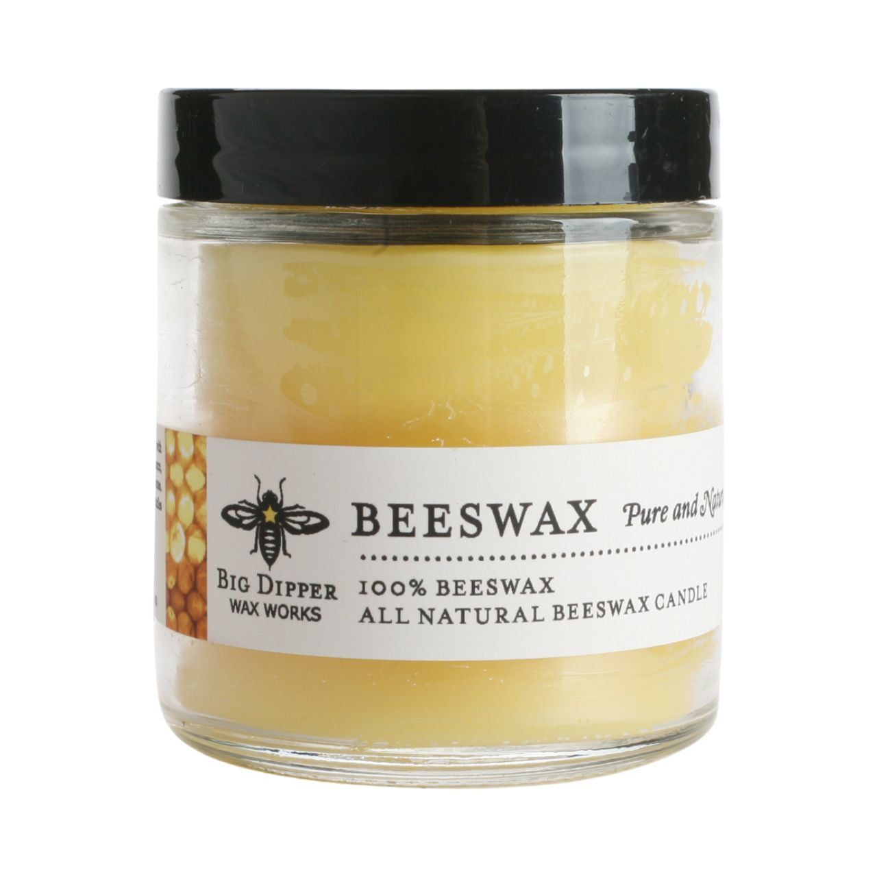 Apothecary Glow — Pure Beeswax Candle in Glass