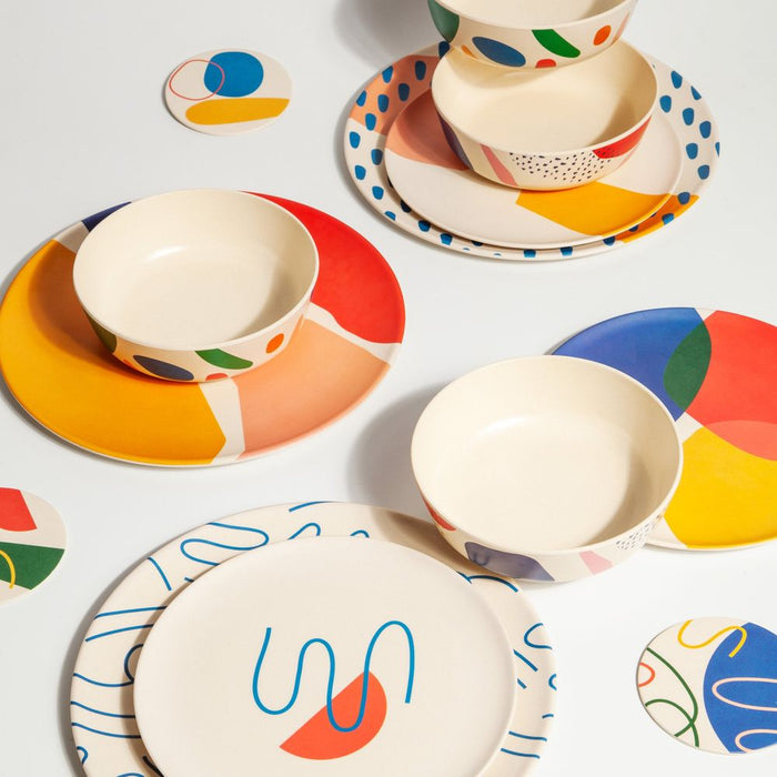 Everyday Plates — Bamboo Fiber Dinner Set of 4