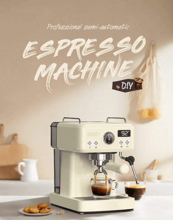 Morning Ritual — 20-Bar Semi-Automatic Espresso Machine