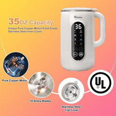 Morning Pour — 8-in-1 Nut & Soy Milk Maker