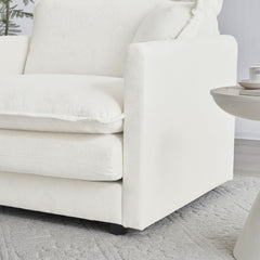 Settle In — Deep-Seat Modular Chenille Sectional
