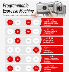 Morning Ritual — 20-Bar Semi-Automatic Espresso Machine