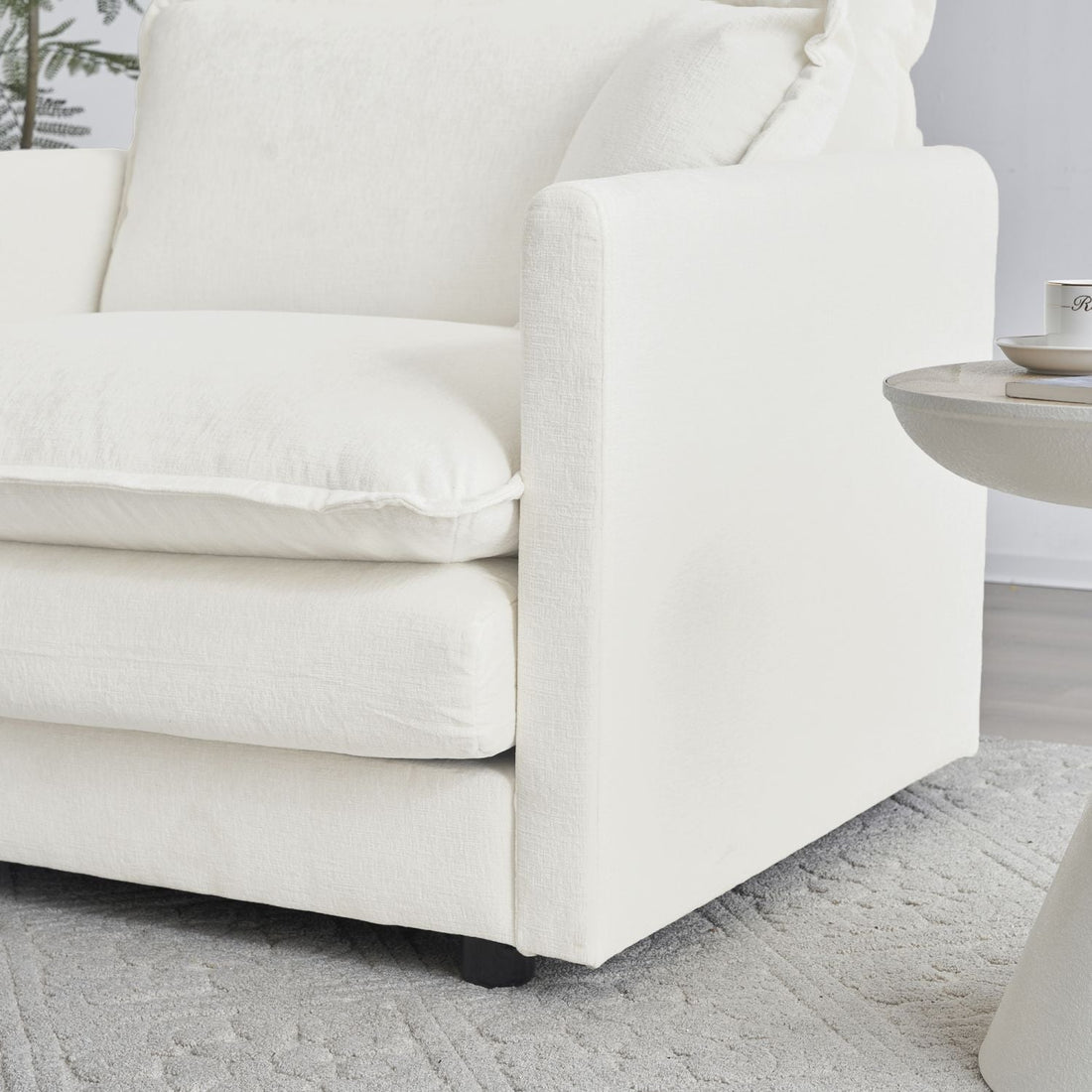 Settle In — U-Shaped Modular Sectional in Chenille