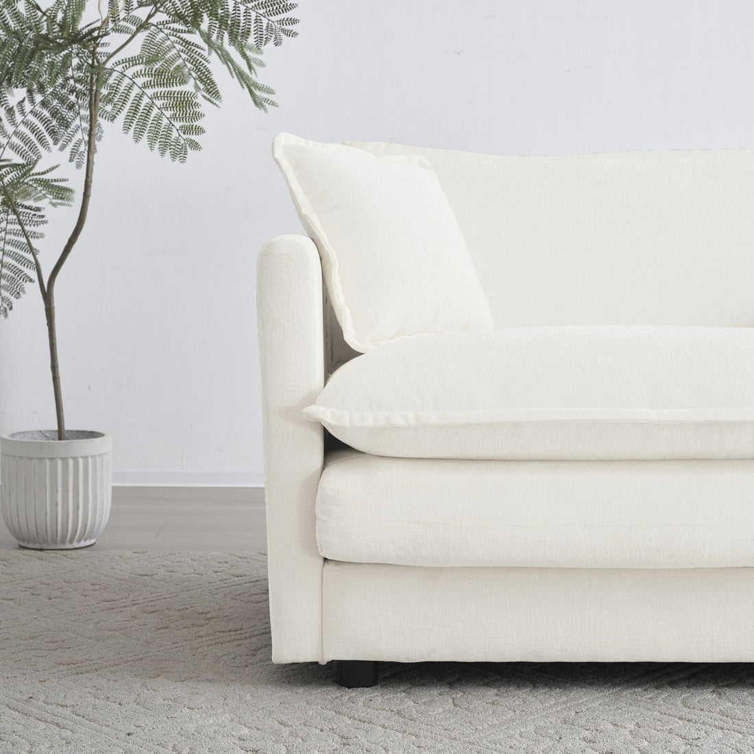Settle In — U-Shaped Modular Sectional in Chenille