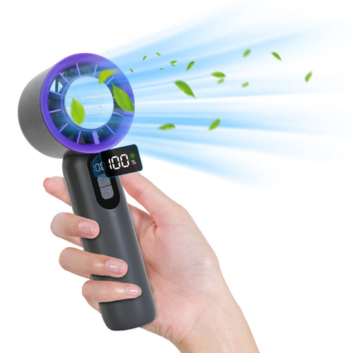 Pocket Breeze Fan — Handheld Turbo, Ice Cooling