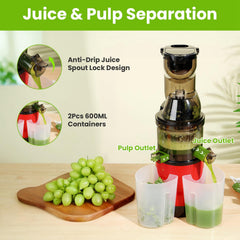 Morning Press — Slow Cold-Press Juicer
