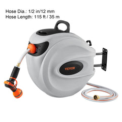 Garden Reel — Wall-Mounted Retractable Water Hose