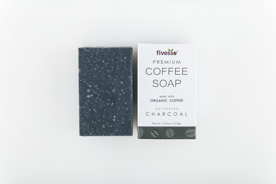 Morning Grind — Charcoal & Coffee Soap Bar