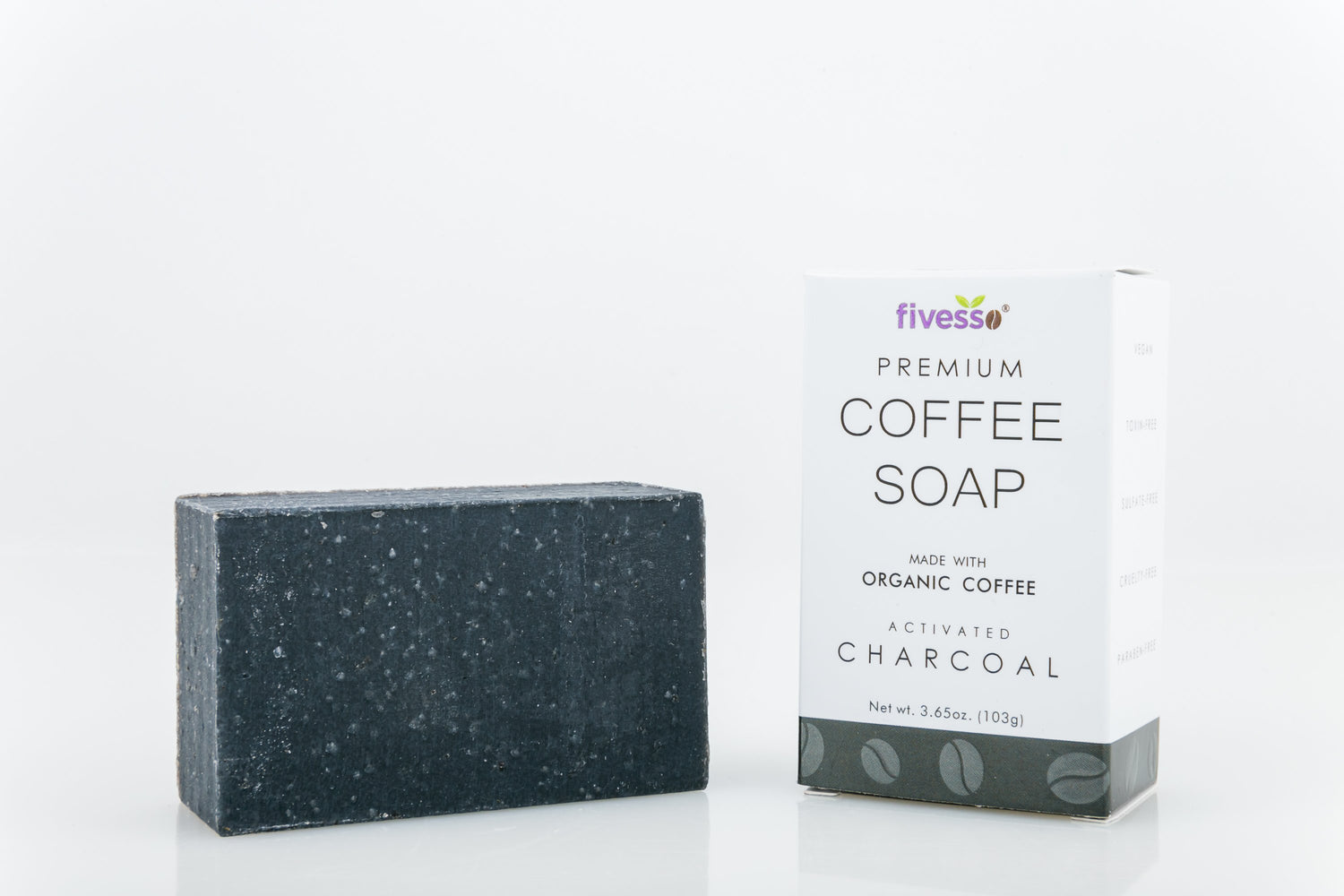 Morning Grind — Charcoal & Coffee Soap Bar
