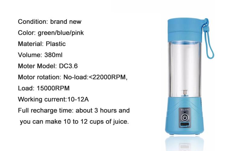 Pocket Press — Portable USB Smoothie Blender
